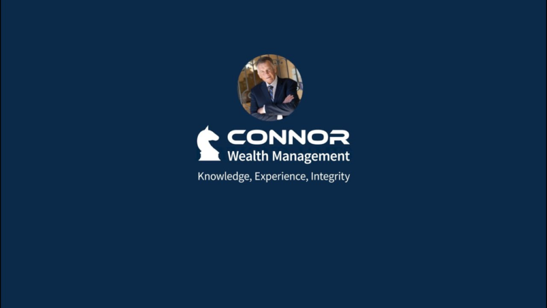 A thumbnail image for Connor Wealth Management videos, featuring a professional setting with a title overlay, representing the informative and valuable content offered in the videos.